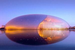 Beijing National Grand Theater, The Egg, Tiananmen, Beijing, China